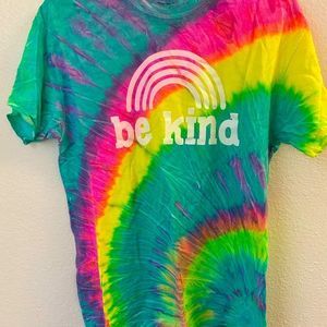 BRIGHT Tie Dye shirt.